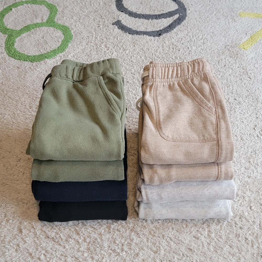Old Navy Jogger Sweatpants for Toddler Boys (Lot of 8), 5T